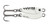 VMC Bull Spoon 1/16 oz Glow Tiger