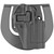 BLACKHAWK Serpa Black CQC Holster G48 w,w/o Rail, S&W M&P380/9 Shield EZ Right Hand