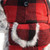 Eskimo Alaskan Fur Hat, Buffalo Plaid, Large