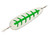 SHASTA TACKLE #3 Sling Blade, Silver/Pink