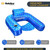 SWIMLINE SOLSTICE Extra-Large Fabric Covered U-Seat Pool Float U-Seat Lounger Raft For Adults & Kids I Comfortable Sling Seat, Back Rest, Cup Holder, & Quick-Dry Cover For Adult Or Kid Floating