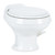 Dometic 301 Toilet Low Profile 13.5" Height- White, 301-SS/RT/WHITE, Full Size Residential Style, Clean and Watertight Triple Jet Rinse with Foot Pedal