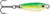 VMC Bull Spoon 1/16 oz Glow Green Fire UV
