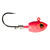 Z-Man MSH18-04PK4 Micro Shad HeadZ 1/8 oz, Glow, 4 Pack