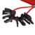 Seachoice Replacement Kill Switch, Red Lanyard w/ 7 Keys