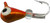 K&E SKP-10-109 Pelkie Tungsten Jig, Size 10, Orange/Gold