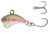 Z-Viber Micro - Ultra Light and Ice Fishing Lure - Mini Lipless Crankbait - 1/16oz Rattle Bait (0.6") (Rainbow Trout)