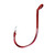 Eagle Claw TROKAR Long Shank Octopus RED