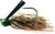 Missile Baits MJMF38-GP Ike's Mini Flip Jig Green Pumpkin, 3/8 oz.