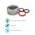 Dura Faucet DF-RK510-CP RV Faucet Spout Nut and Rings Replacement Kit (Chrome Polished)