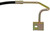 Dorman H380189 Rear Center Brake Hydraulic Hose Compatible with Select Jeep Models