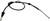 Dorman C661018 Rear Driver Side Parking Brake Cable Compatible with Select Dodge/Jeep Models