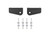 Fabtech FTS24298 Antenna Bracket Kit Fits Jeep Wrangler