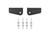 Fabtech FTS24298 Antenna Bracket Kit Fits Jeep Wrangler
