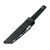 Cold Steel Kobun Plain Edge 5.5" Japanese AUS8A Stainless Steel American Tanto Shape Fixed Blade Tactical Hunting Knife, Ergonomic Kray-Ex Handle, Secure-Ex Sheath - Blister Pack