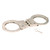 Monadnock Cuff Standard Hinge Handcuffs Nickel - 2050-H