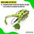 LUNKERHUNT Prop Frog Fishing Lure for Bass Fishing | Realistic Frog Lure with Prop Action (Green Tea) | Trout and Pike Bait, Freshwater Lure with Hollow Body, Weedless Hooks