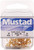 Mustad 3551 Classic Treble Standard Strength Fishing Hooks | Tackle for Fishing Equipment | Comes in Bronz, Nickle, Gold, Blonde Red, Size 12