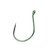 Eagle Claw Lazer Wide Gap Wacky Worm Hook (Pack of 5), Platinum Black, Size 2