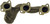 Dorman 674-379 Driver Side Exhaust Manifold Kit - Includes Required Gaskets and Hardware Compatible with Select Ford Models