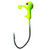 Eagle Claw Ls Pro-V Ball Head Jig 1/8 Oz Chartreuse, One Size