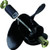 Michigan Wheel 992003 Vortex A-Series 3-Blade Aluminum Propeller - RH, 15" Diameter x 17" Pitch, Black