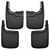 Husky Liners — Front & Rear Mud Guards | Fits 2017-2024 Ford F-250/F-350 w/Single Rear Wheels & w/o OEM Fender Flares - Black, 4 Pc | 58466
