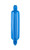 Attwood 9354BD1 Softside Oval Boat Fender with Thick-Wall Reinforced Eye Ends, Blue Finish