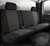FIA OE32-88 Charc Custom Fit Rear Seat Cover Split Seat 60/40 - Tweed (Charcoal)