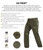 First Tactical 114038-729-42-32 Men's A2 Pant Midnight Navy 42