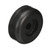 Seachoice 56400 Molded Roller End Cap – Black Rubber – 3-1/2 Inches Diameter – 5/8 Inch ID Hole