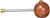Traditions A1207 Performance Firearms Muzzleloader Round Handle Ball Starter, Brass/Aluminum