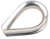 SEA DOG CORPORATION Thimble 1/4" 7/32", Heavy Duty Stainless Steel