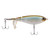 Berkley Choppo Topwater Fishing Lure, Perfect Ghost, Size 105, Cupped Propeller Tail for Balance of Sound and Spray, Equipped with Sharp Fusion19™ Hook