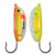 Northland GSJ3-26 Glow-Shot Jig Sinking, 1/8 oz, 8 Hook, UV Pink Tiger, 2pk