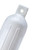 Seachoice Twin Eye Ribbed Boat Fender, White, 5-1/2 In. X 20 In.