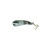 Custom Jigs SL116-P-102 1/16-Ounce Slender Spoon, Silver/Lime