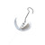 Northland Tackle BFSDR1-NR Butterfly Blade Super Death Bait, Silver Shiner, 60"