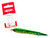Boone Needlefish 1.5-Ounce Jigs, Green Abalone, 4 1/2-Inch