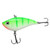 Northland Tackle Rippin' Shad Fishing Hook - Freshwater Fishing Lure for Bass, Walleye, Trout, Crappie, & Others - The Perfect Bait in Any Kit (Glo Perch, 1.5", 1/8 Oz)