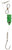 Pro-Troll Fishing Products E-Rotary Bait Holder with EChip and 5/0 Hook, Green