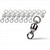 Danielson Swivel Ball Bearing w/Welded Ring NKL sz 1