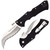 Cold Steel Black Talon II Folding Knife with Tri-Ad Lock and Pocket Clip, Serrated, 4.0"