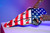 Do-All Outdoors ABAM5 Outdoors American Iron Buck Antler Mount, Red/White/Blue, 15.75" x 8.1" x 2.6", Red/White/Blue, 15.75" X 8.1" X 2.6"
