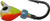 K&E SKP-12-108 Pelkie Tungsten Jig, Size 12, Orange/Chartreuse