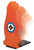 Do All Outdoors Prairie Popper Pop-Up Steel .22 Shooting Target,Orange