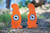 Do All Outdoors Prairie Popper Pop-Up Steel .22 Shooting Target,Orange
