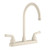 Dura Faucet DF-PK330HC-BQ RV J-Spout Kitchen Sink Faucet (Bisque Parchment)