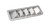 attwood 1488-5 Corrosion-Resistant Stainless Steel Marine Louvered Vent, Silver, One Size