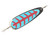 SHASTA TACKLE Sling Blade, Silver/Blue
